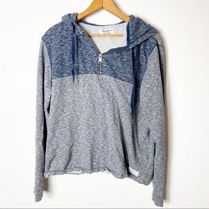 Lucky Brand Gray Two Toned Cropped Top Jacket